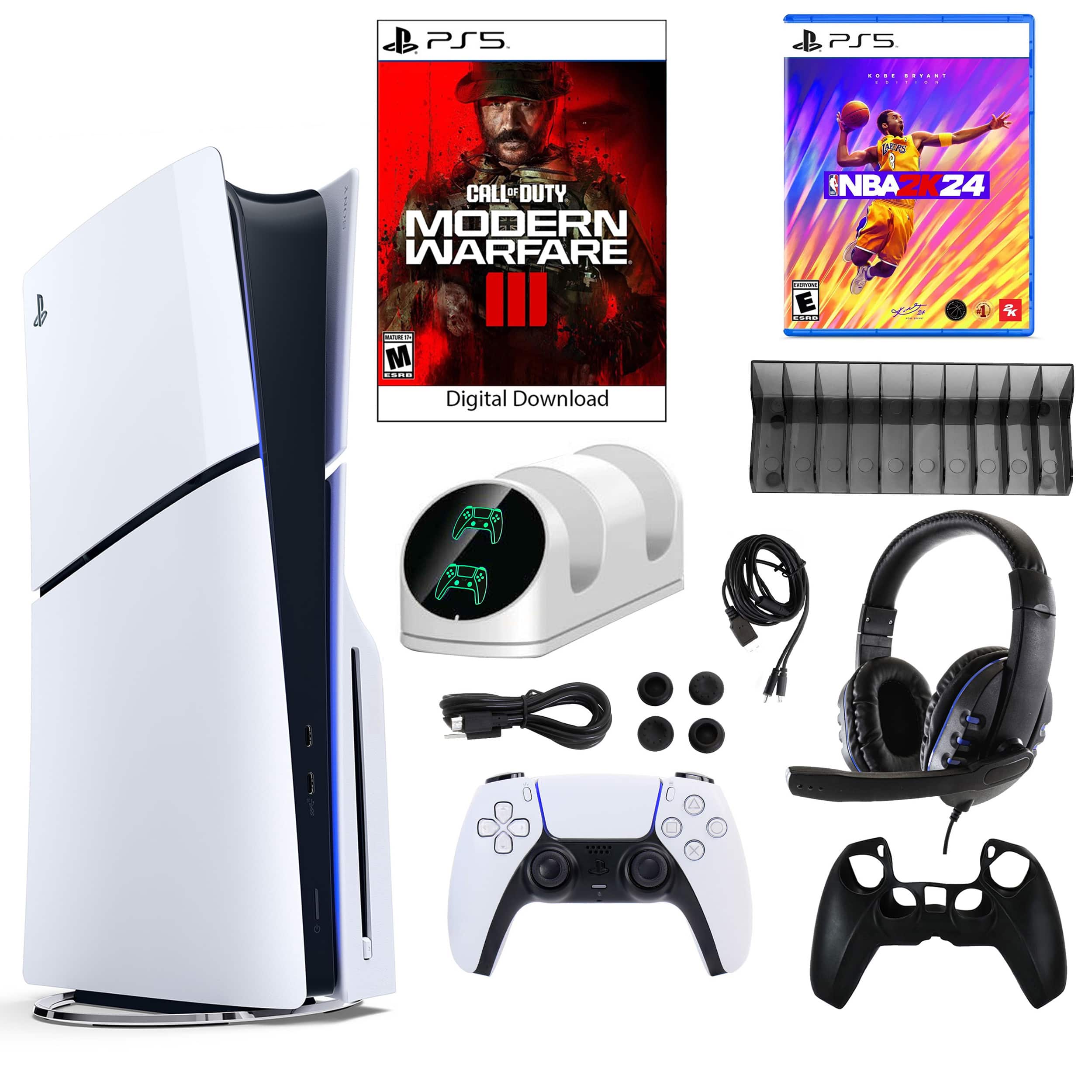 PS5 COD III Core with NBA 2K24 Game and Accessories Kit - PlayStation 5