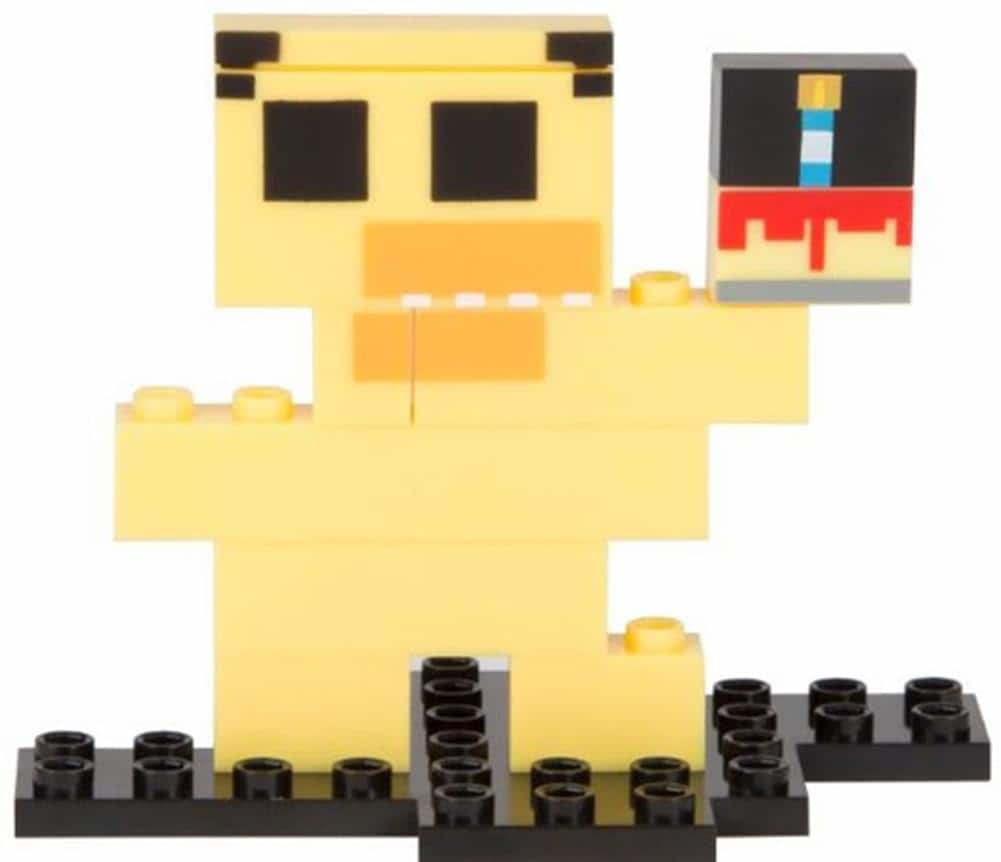 McFarlane Toys - Five Nights at Freddy's 8-Bit Buildable Figure: Chica - Yellow