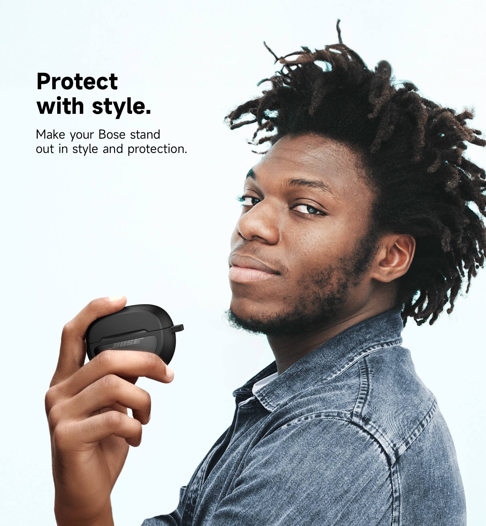 Protect with style.  
Make your Bose stand out in style and protection.
