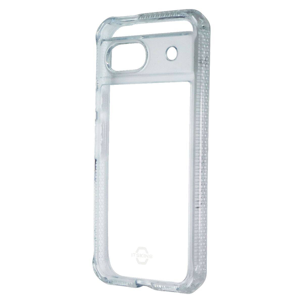 Front. Itskins - ITSKINS Hybrid_R // Clear Series Case for Google Pixel 8a - Transparent - Clear.