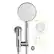 Alt View 17. hai - Smart 2.5 GPM Handheld Showerhead - Moon.