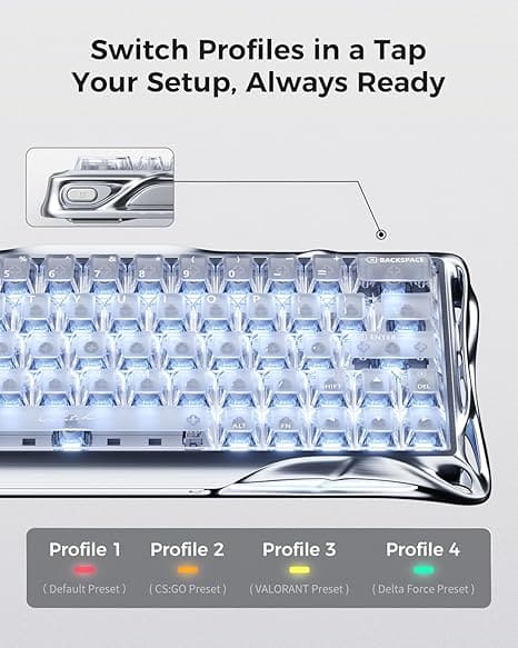 GravaStar Mercury V60 Pro 60% Hall Effect Magnetic Switch Gaming