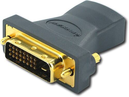 Angle Standard. IOGEAR - Female-HDMI-to-Male-DVI-D Dual Link Adapter.