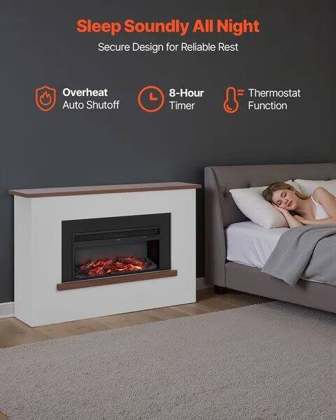 Sleep Soundly All Night  
Secure Design for Reliable Rest  
Overheat Auto Shutoff  
8-Hour Timer  
Thermostat Function
