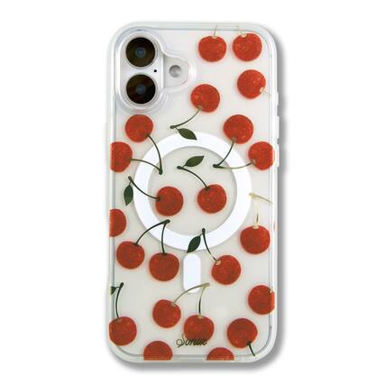 Front. Sonix - iPhone 16 Plus Case Cherry On Top - Red.