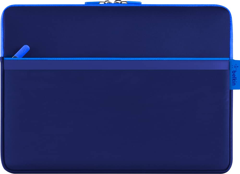 Front. Belkin - Sleeve for Microsoft Surface Pro 3/Pro 4 - Navy.