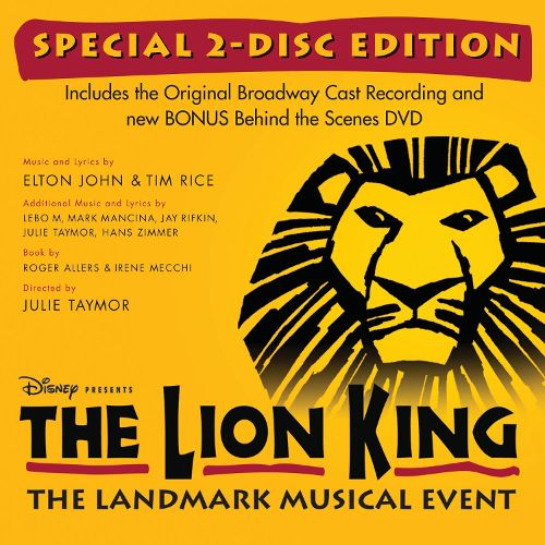  Lion King [Original Cast Recording] [Bonus DVD] [CD &amp; DVD]