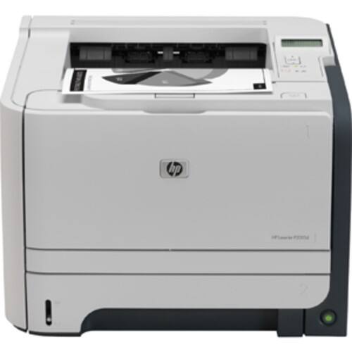 Front Standard. HP - LaserJet Laser Printer - Monochrome - 1200 x 1200 dpi Print - Plain Paper Print - Desktop.