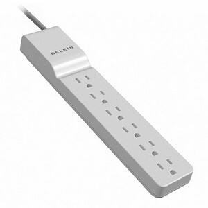 Alt View Standard 20. Belkin - Home/Office 6-Outlets Surge Suppressor.