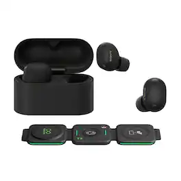 Sony - WF-1000XM6 Wireless Earbuds (Black) with 3-in-1 Portable Accessory