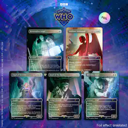 Wizards of The Coast - Magic: The Gathering TCG: Secret Lair Doctor Who - The Weeping Angels - Foil