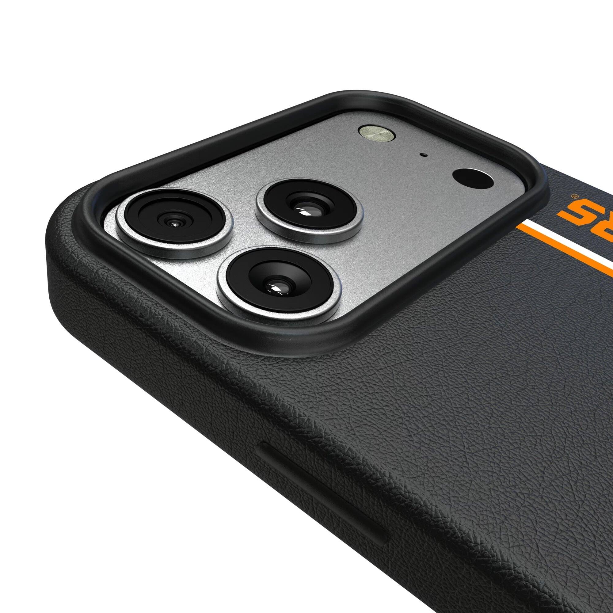 Alt View 2. Keyscaper - Tennessee Volunteers iPhone Magnetic Bump Case - 16 Plus - Black.
