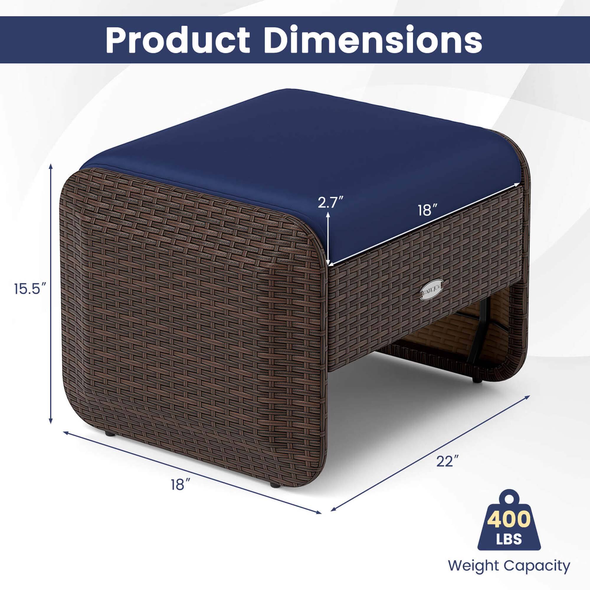 Product Dimensions: 2.7" x 18" x 15.5"
Weight Capacity: 400 LBS