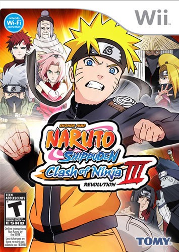  Naruto Shippuden: Clash of Ninja Revolution III - Nintendo Wii