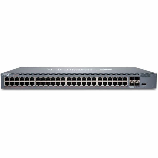 Juniper - EX4000-48MP Ethernet Switch - 48 Ports - Manageable - Gigabit Ethernet, 2.5 Gigabit Ethernet, 10 Gigabit - Unknown