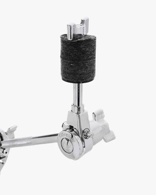 Angle. Gibraltar Hardware - 9000 Series Heavy Duty Double Braced Cymbal Boom Stand with Gearless Tilter and Hideaway Boom Arm.