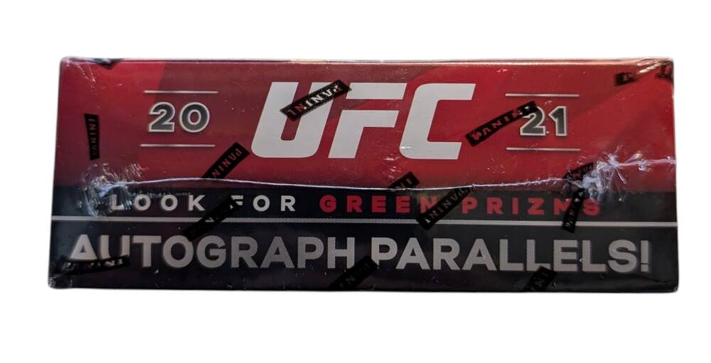 20 PANINI UFC 21 CANINI PANINI LOOK FOR GREEN PRIZM'S AUTOGRAPH PARALLELS!