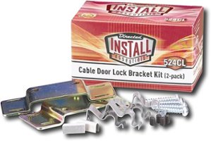 Directed Electronics - Install Essentials Cable Lock Bracket Kit (2-Pack) - Multi - Angle_Standard