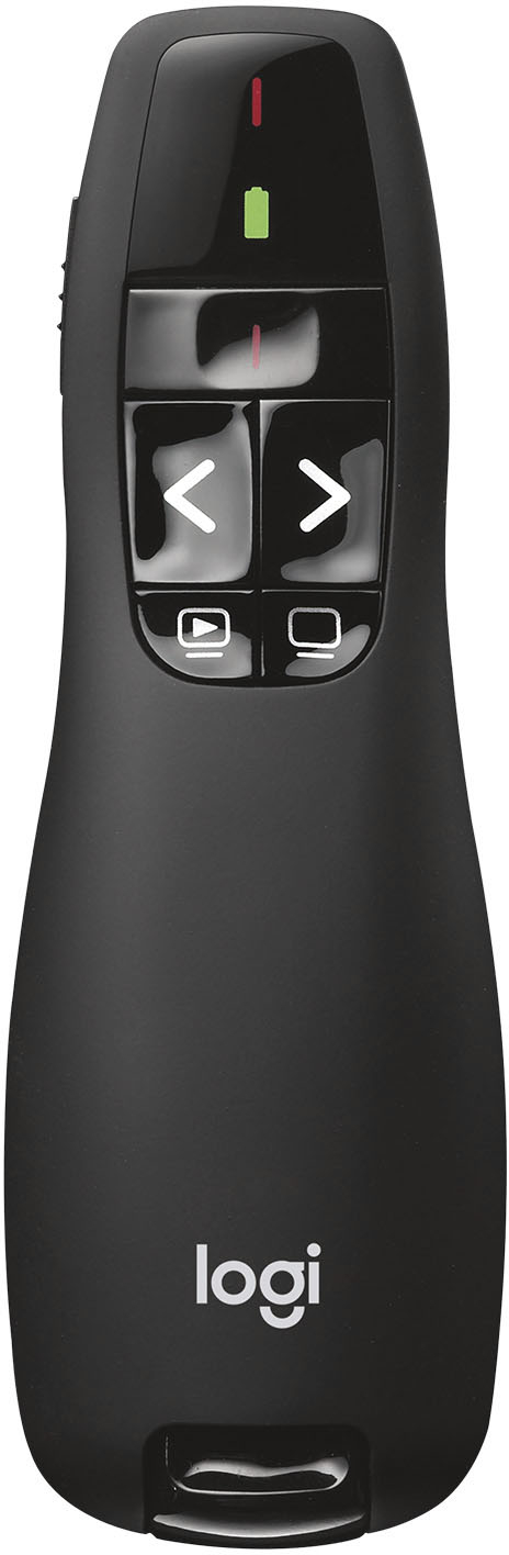 Questions and Answers: Logitech R400 Presenter Remote Control Black 910-001354 -