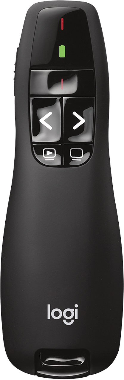 Uventet Mathis Samarbejdsvillig Logitech R400 Presenter Remote Control Black 910-001354 - Best Buy