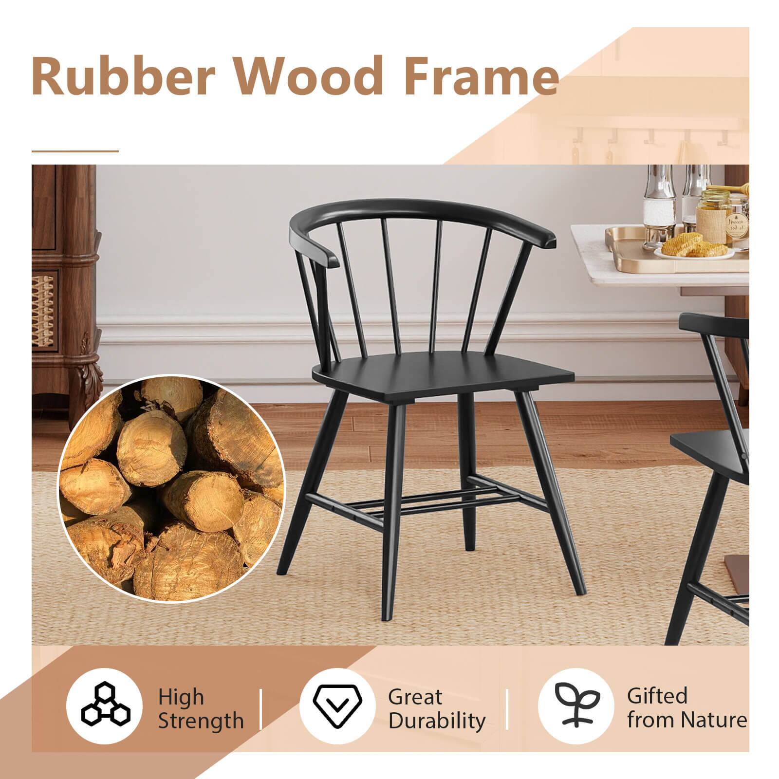 Rubber Wood Frame

- High Strength
- Great Durability
- Gifted from Nature