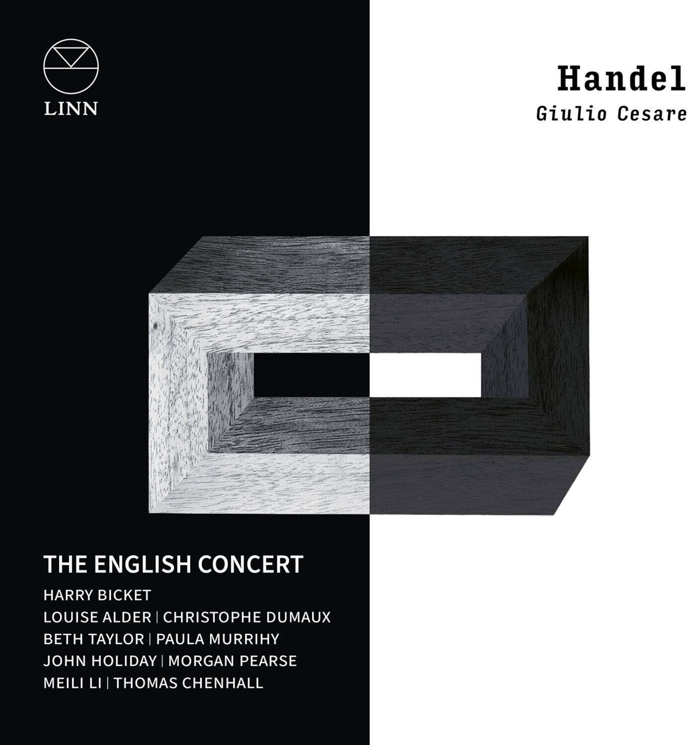 LINN  
Handel Giulio Cesare  
THE ENGLISH CONCERT  
HARRY BICKET  
LOUISE ALDER | CHRISTOPHE DUMAUX  
BETH TAYLOR | PAULA MURRIHY  
JOHN HOLIDAY | MORGAN PEARSE  
MEILI LI | THOMAS CHENHALL