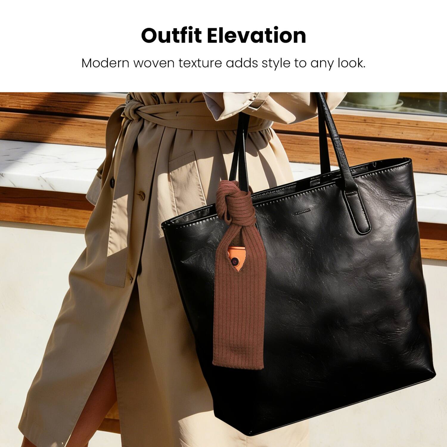 Outfit Elevation  
Modern woven texture adds style to any look.