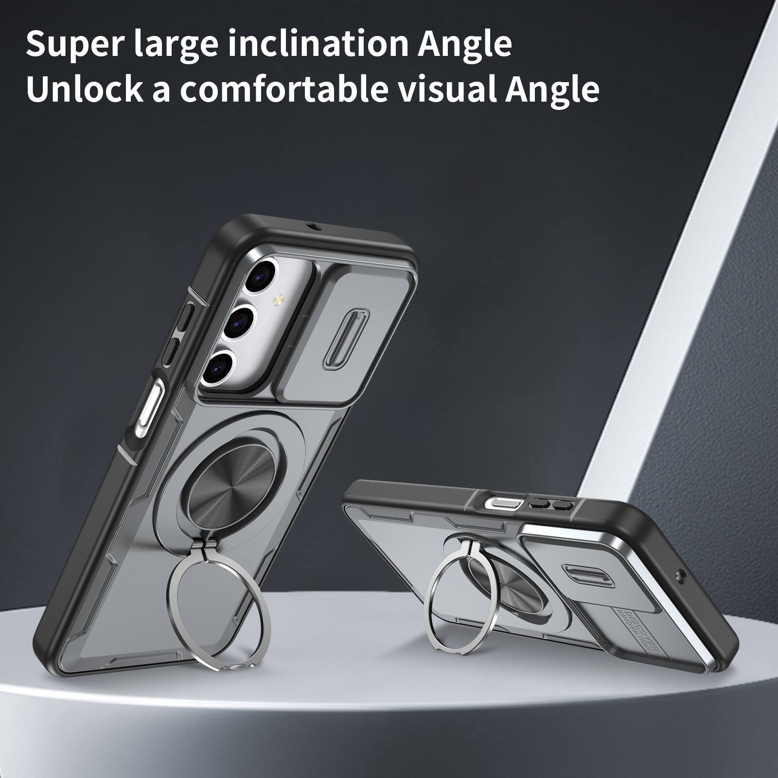 Super large inclination Angle  
Unlock a comfortable visual Angle