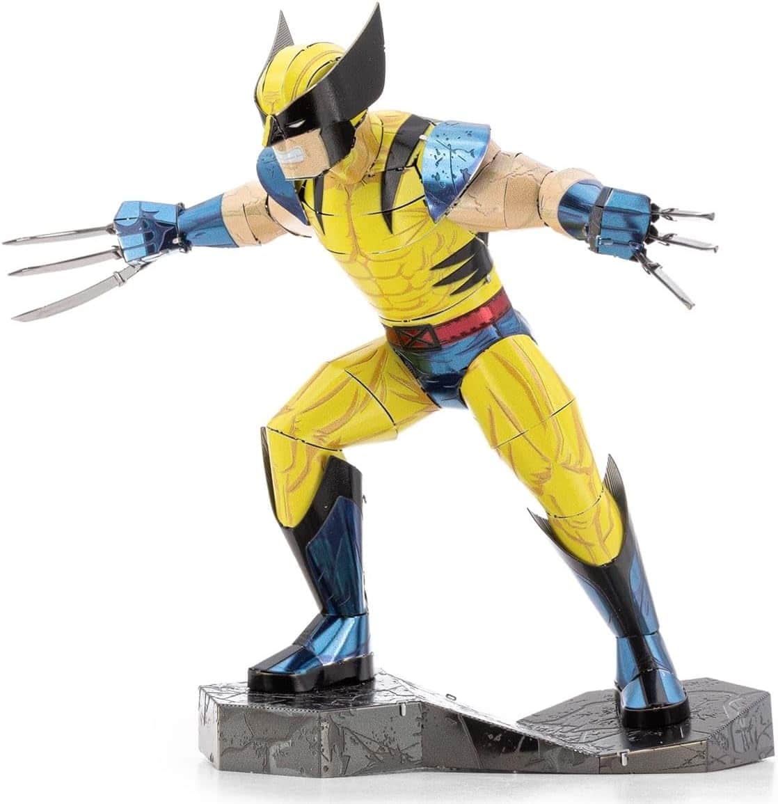 Metal Earth - X-Men Wolverine 3D Metal Model Kit Fascinations - Silver