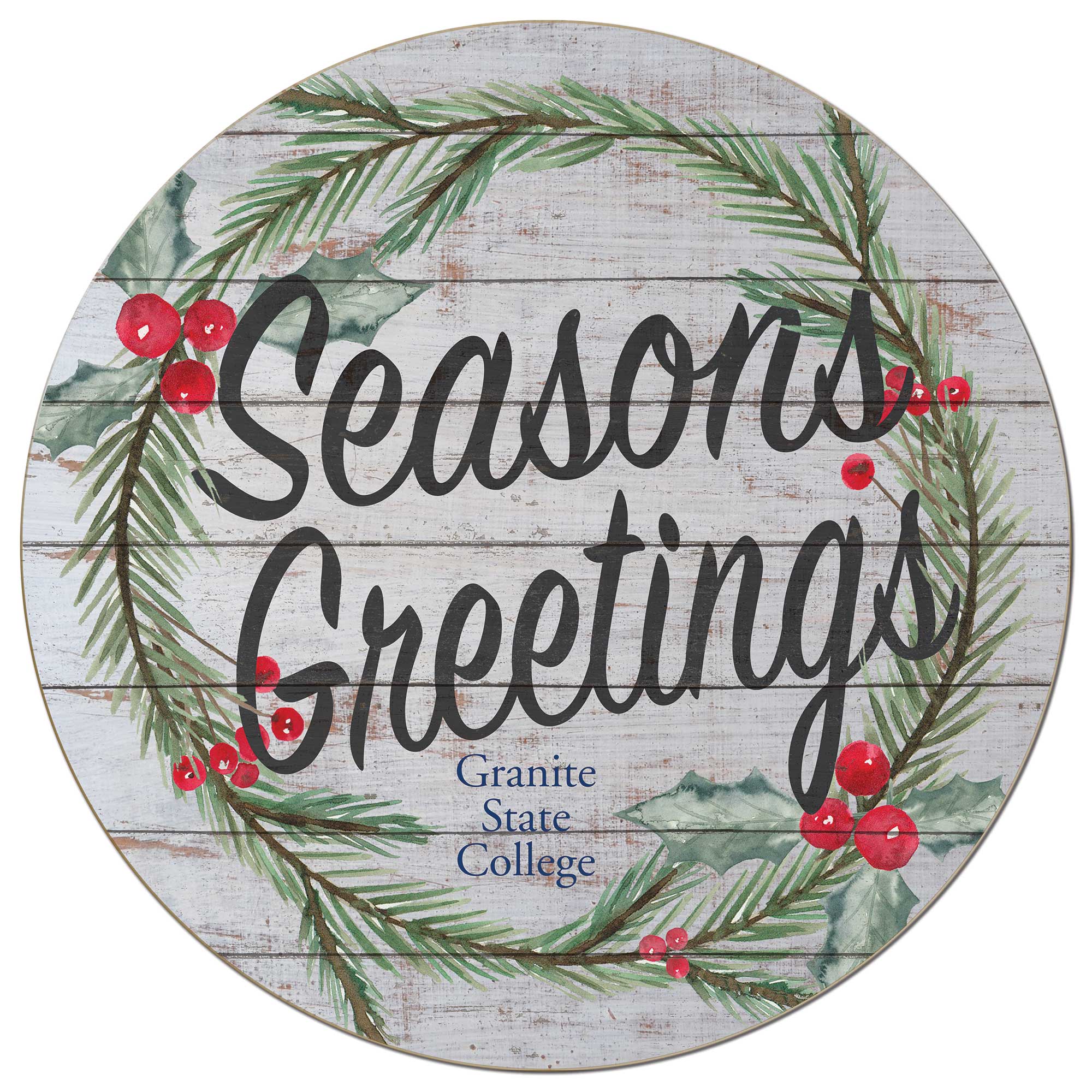 Seasons Greetings  
Granite State College