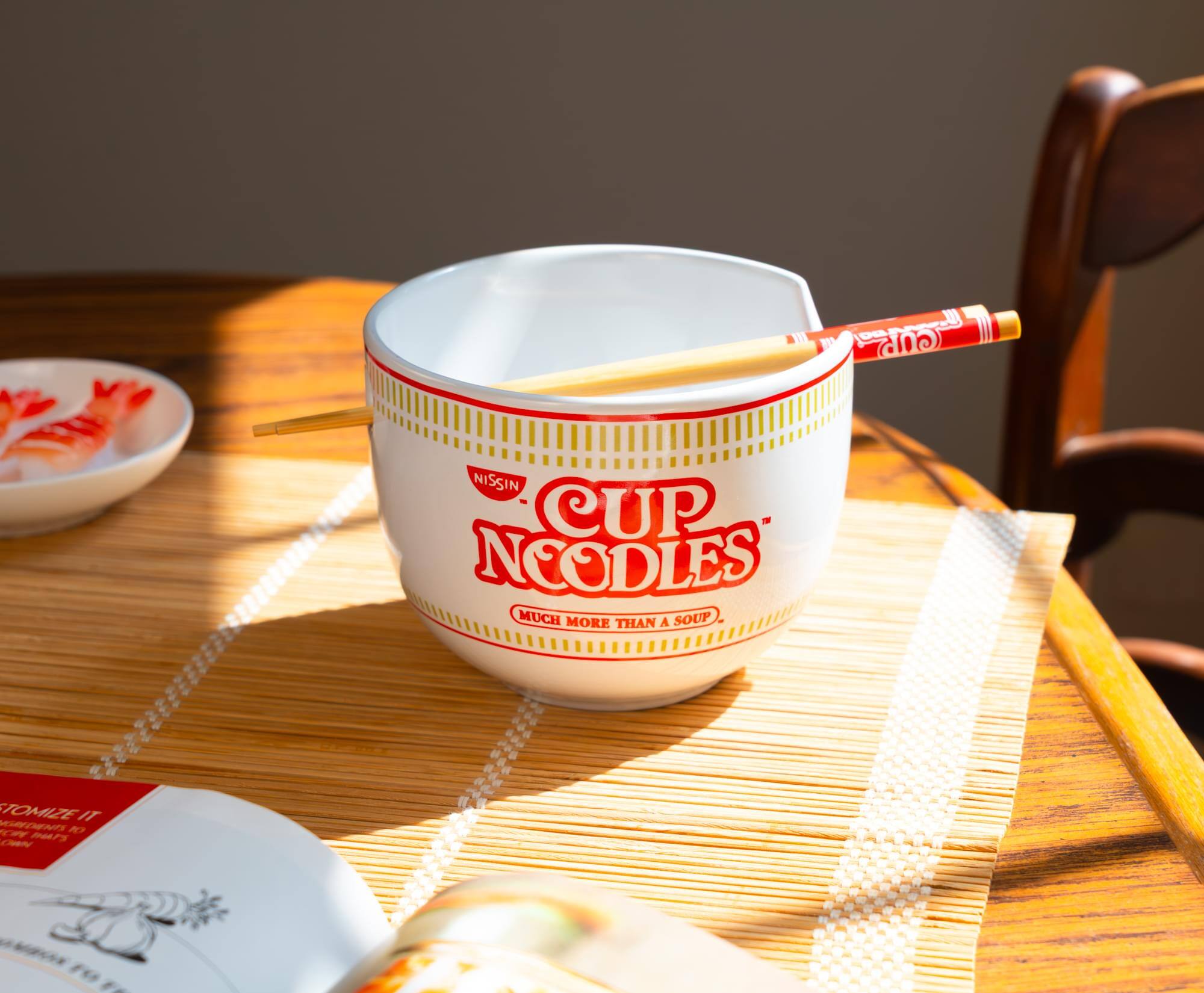 Cup Noodles  
Much More Than a Soup  

Customize It  
Add your favorite toppings to make it your own