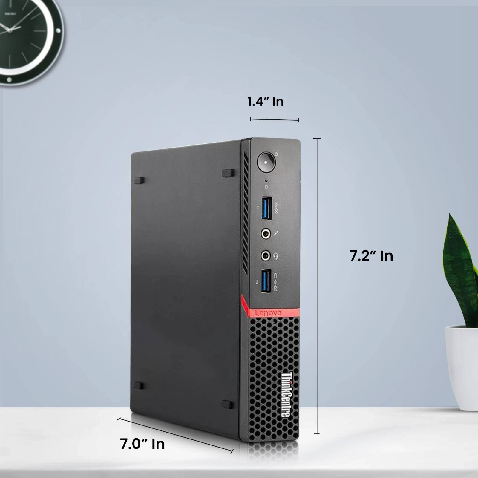 1.4" In  
7.2" In  
7.0" In  
Lenovo  
ThinkCentre