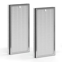 HQRP - 2-Pack MA40 Air Purifier Replacement Filters H13 HEPA 3-Stage with Carbon Prefilter