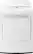 Front. LG - 7.3 Cu. Ft. 8-Cycle Electric Dryer - White.