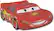 Alt View Standard 1. Disney - Cars 7" Portable DVD Player - Red/Black.