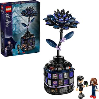 LEGO Wednesday Black Dahlia Flower Building Toy 76784 6526369 LEGO Wednesday Black Dahlia Flower Building Toy 76784 6526369