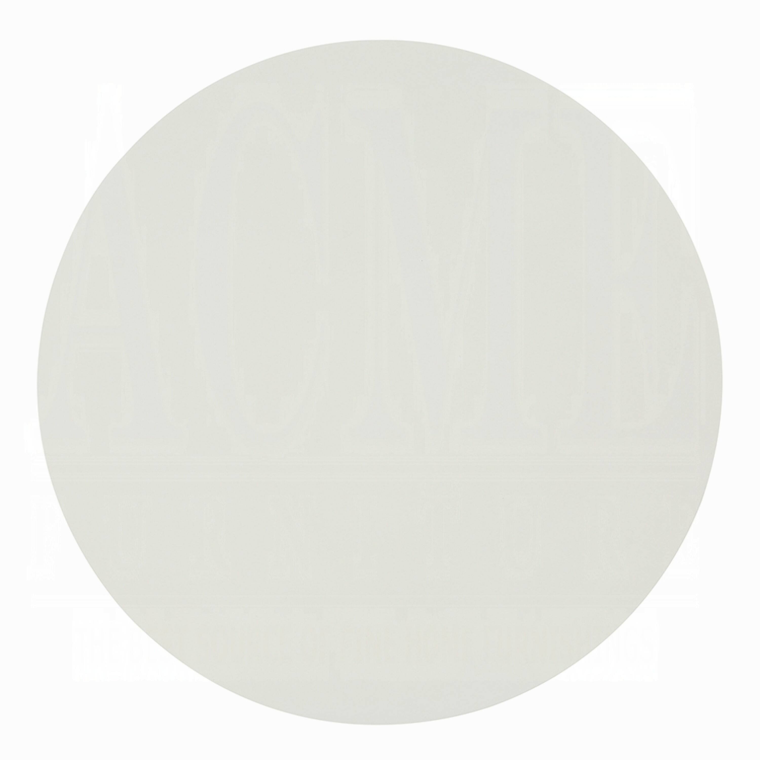 Alt View 3. Manhattan Lane - Sana Round Coffee Table with 4 Round Legs, Modern White Finish 35 Inch - White.