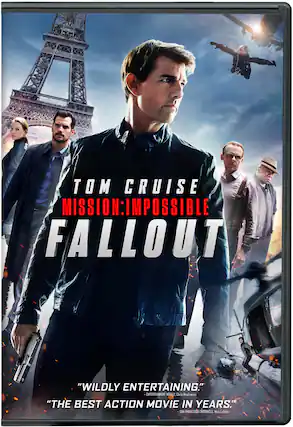 Front. Mission: Impossible 6: Fallout - DVD.