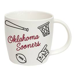 Logo Brands - Oklahoma Sooners 18oz. Playmaker Mug - Multicolor