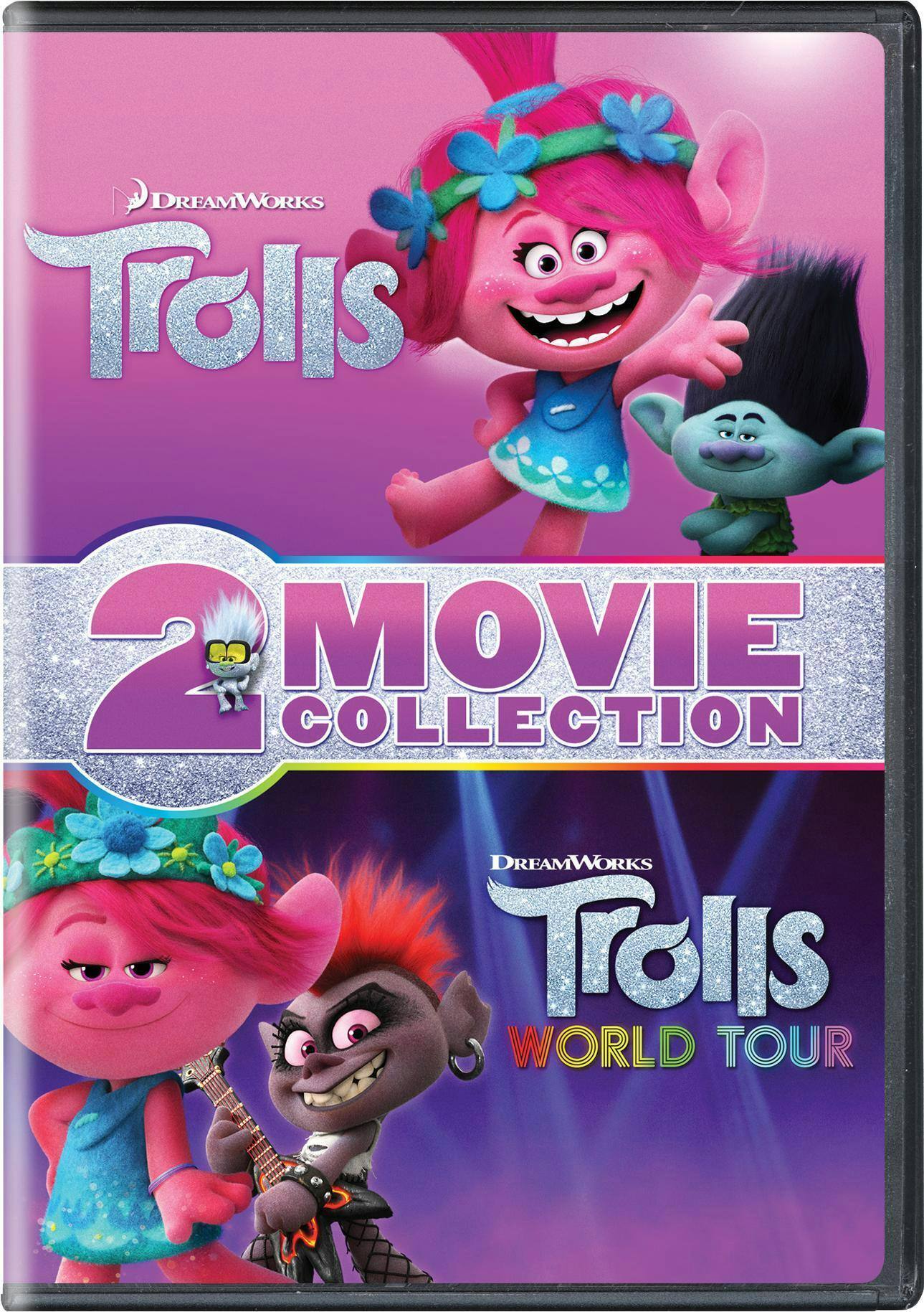 Angle. Trolls/Trolls World Tour (DVD Double Feature) [DVD].