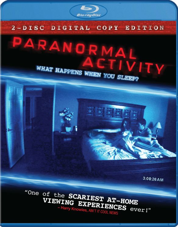  Paranormal Activity [2 Discs] [Includes Digital Copy] [Blu-ray] [2007]