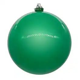 Vickerman - 4.75" Pearl UV Drilled Ball Ornament 4 per Bag - Teal