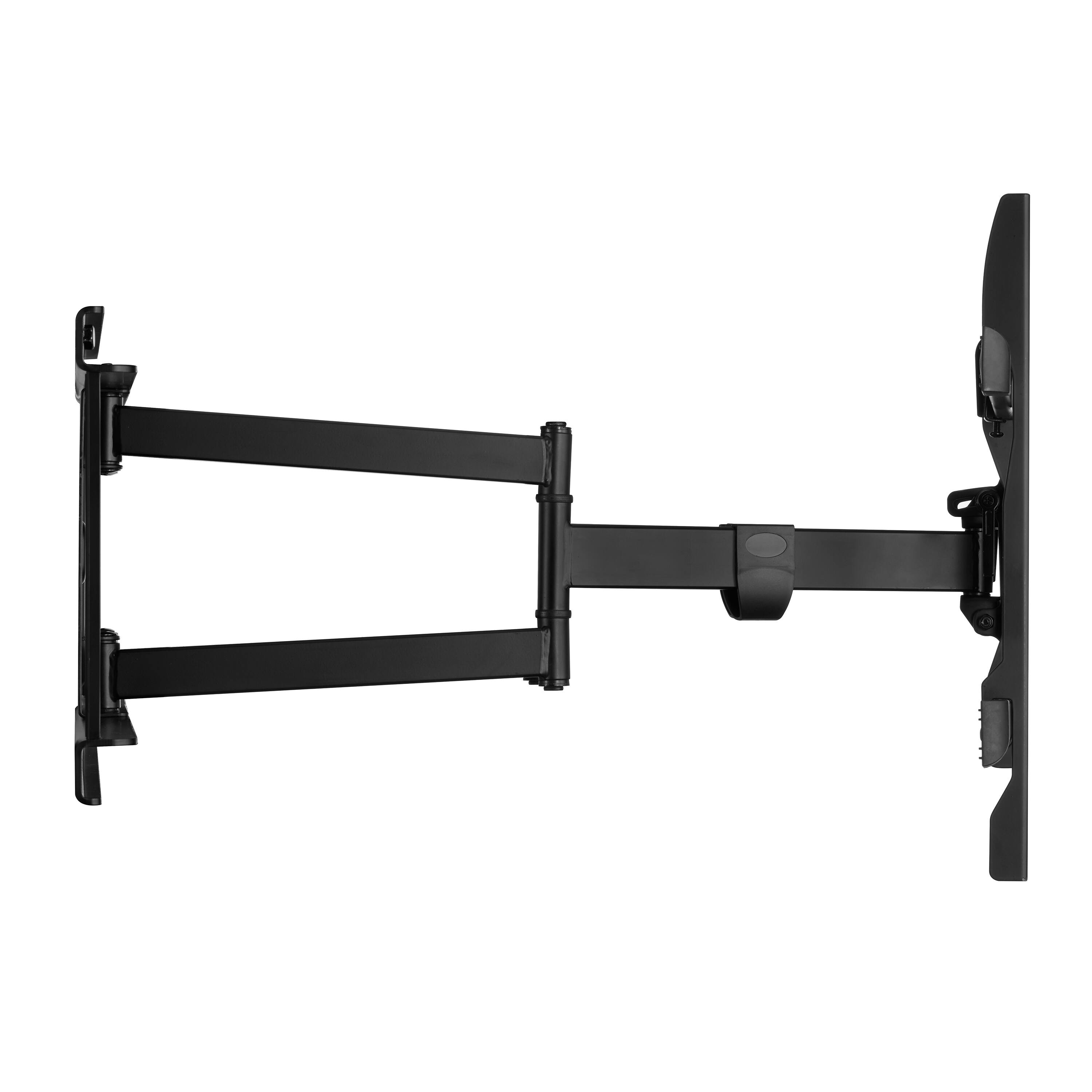 Alt View 2. Samsung - Samsung QN50QN70HAFXZA 50" Smart TV with Walts XL-FULL-MOTION-MOUNT and Amber 3-OUTLET-SURGE Surge Protector (2026) - Black.
