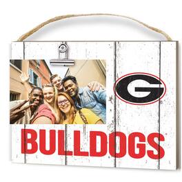 Jardine - Georgia Bulldogs 8'' x 10'' Weathered Clip It Frame - White
