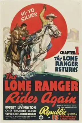 Front. The Lone Ranger Rides Again - DVD.
