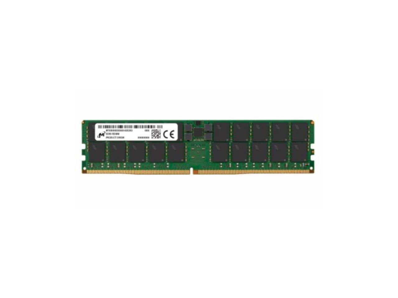 Crucial 64GB DDR5 RDIMM 2Rx4 6400 CL52 (16Gbit) (Single Pack