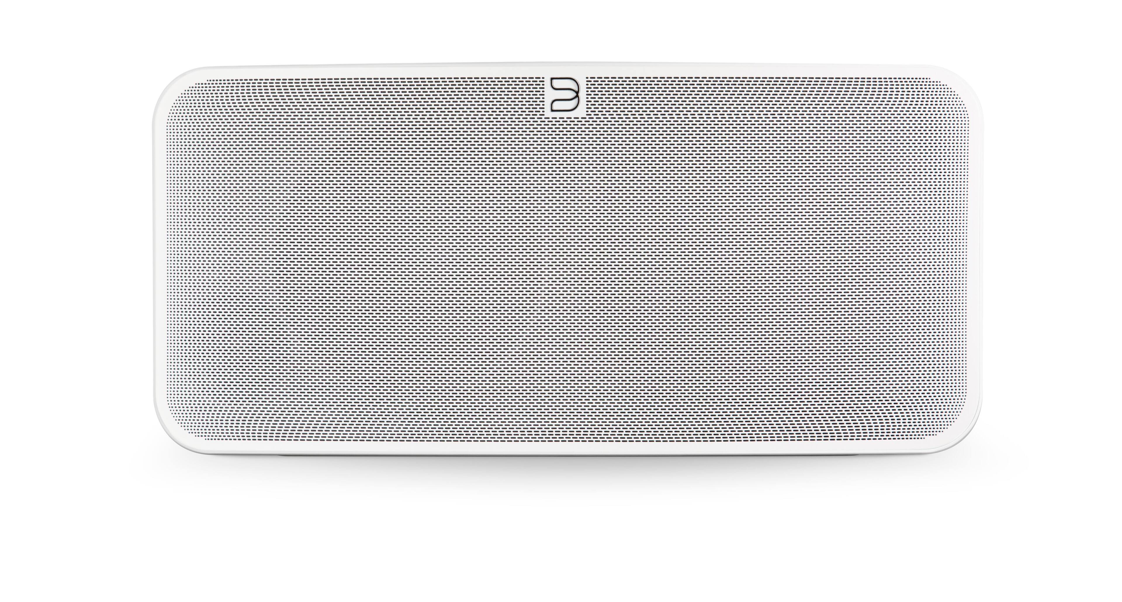 Front. Bluesound - Pulse 2i Hi-Res Wireless Streaming Speaker - White.