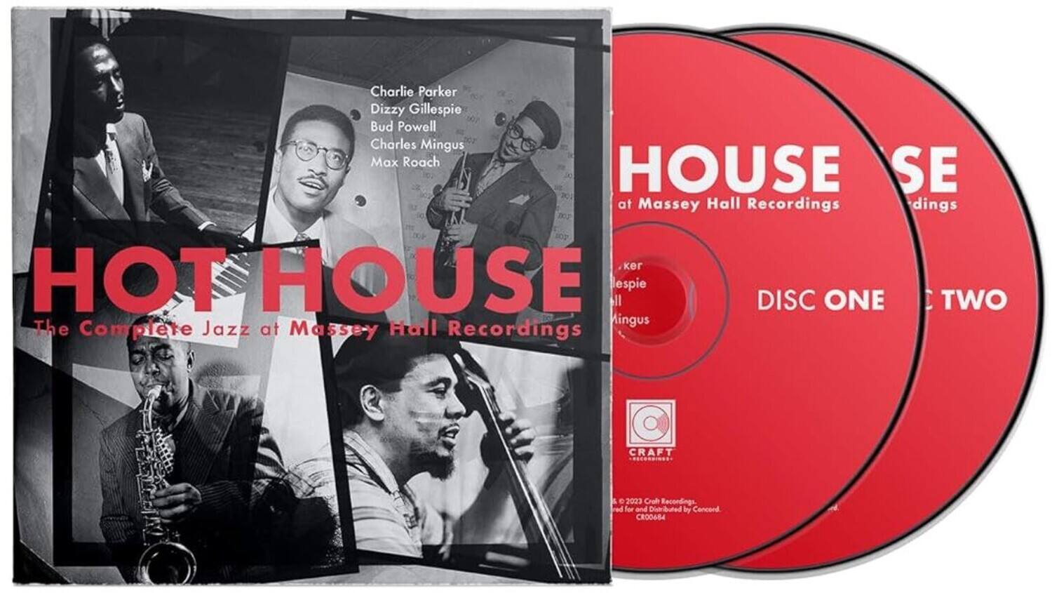 Various Artists - Hot House: The Complete Jazz At Massey Hall Recordings  - COMPACT DISCS [CD] price history on PriceWatchPro