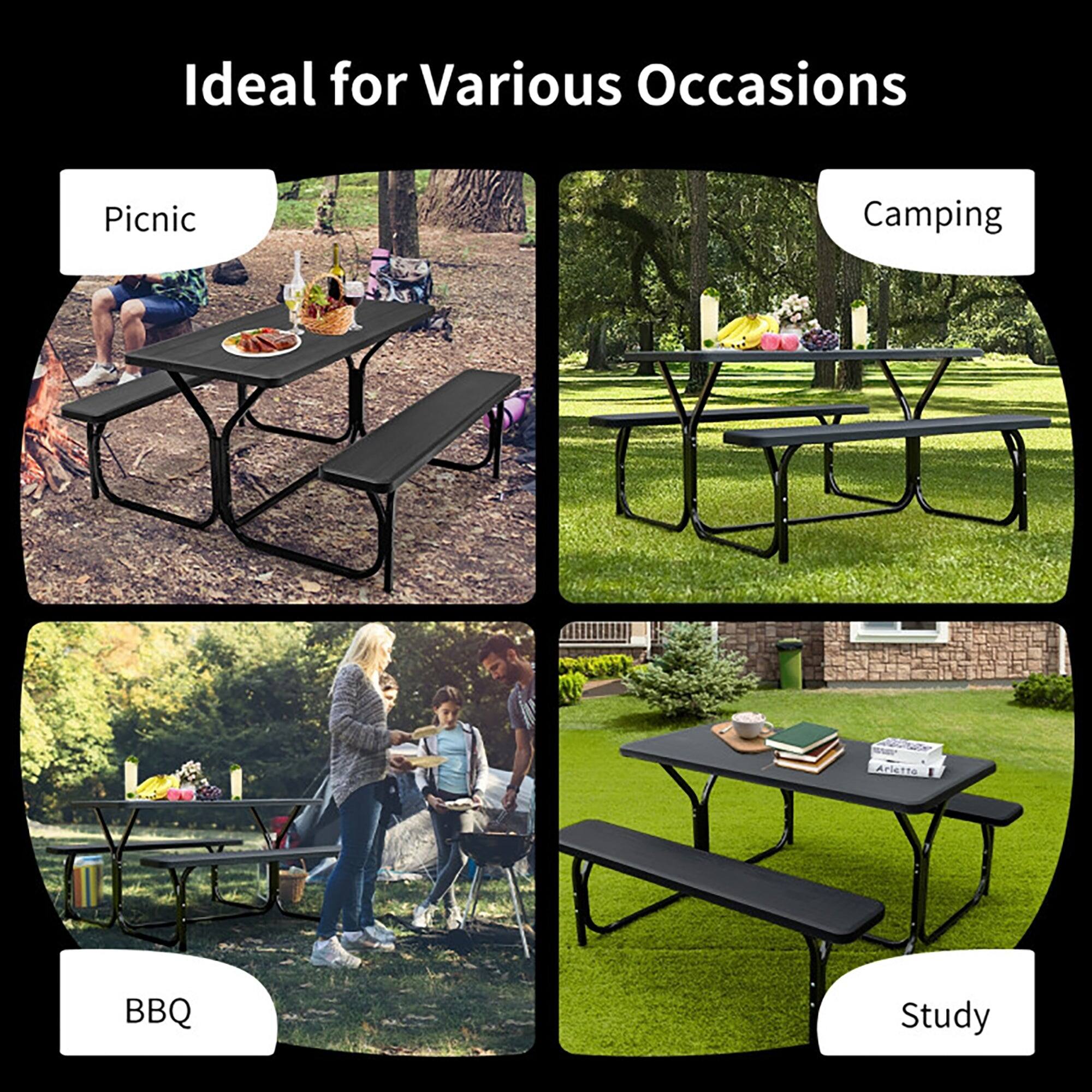 Ideal for Various Occasions

- Picnic
- Camping
- BBQ
- Study