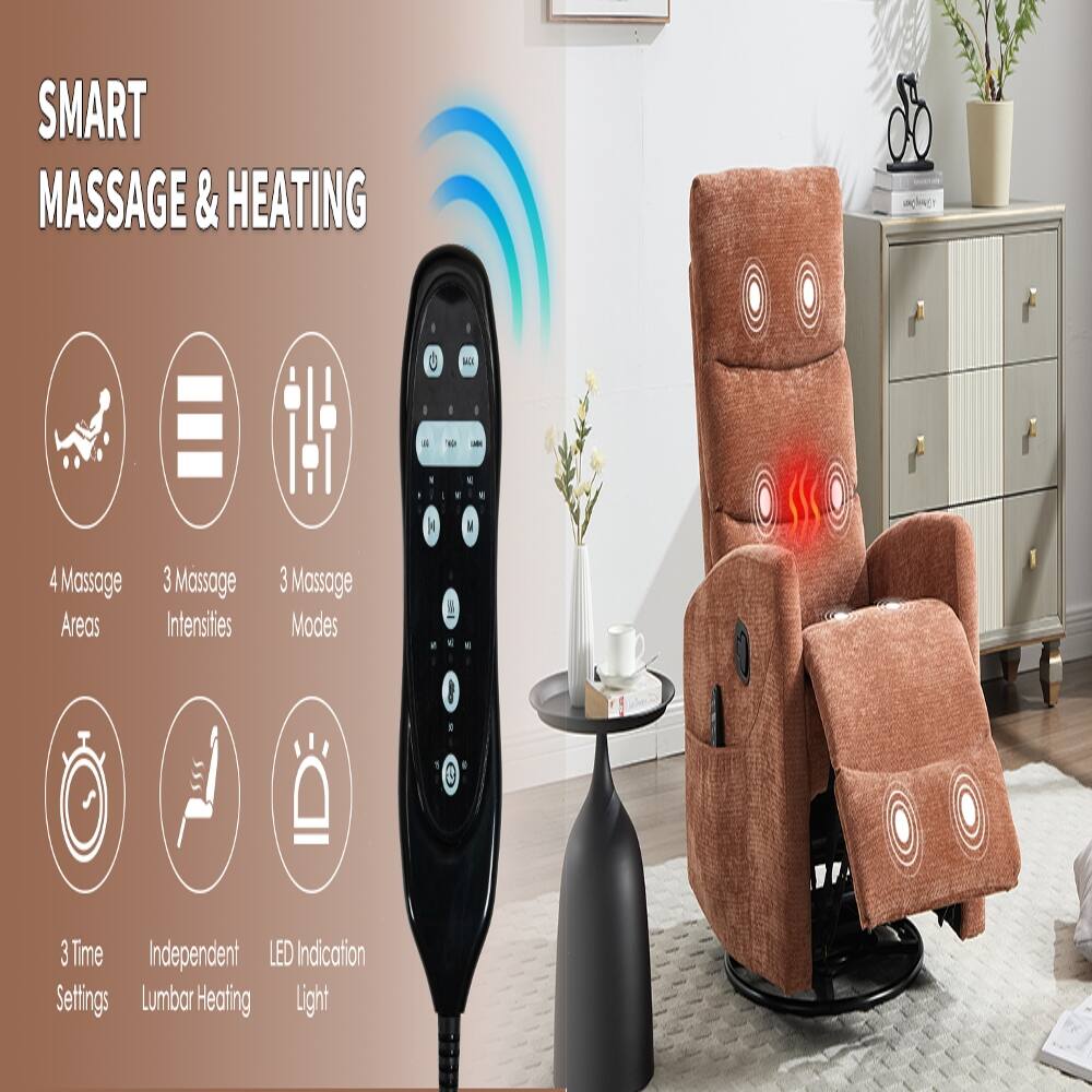 SMART MASSAGE & HEATING

- 4 Massage Areas
- 3 Massage Intensities
- 3 Massage Modes
- 3 Time Settings
- Independent Lumbar Heating
- LED Indication Light
